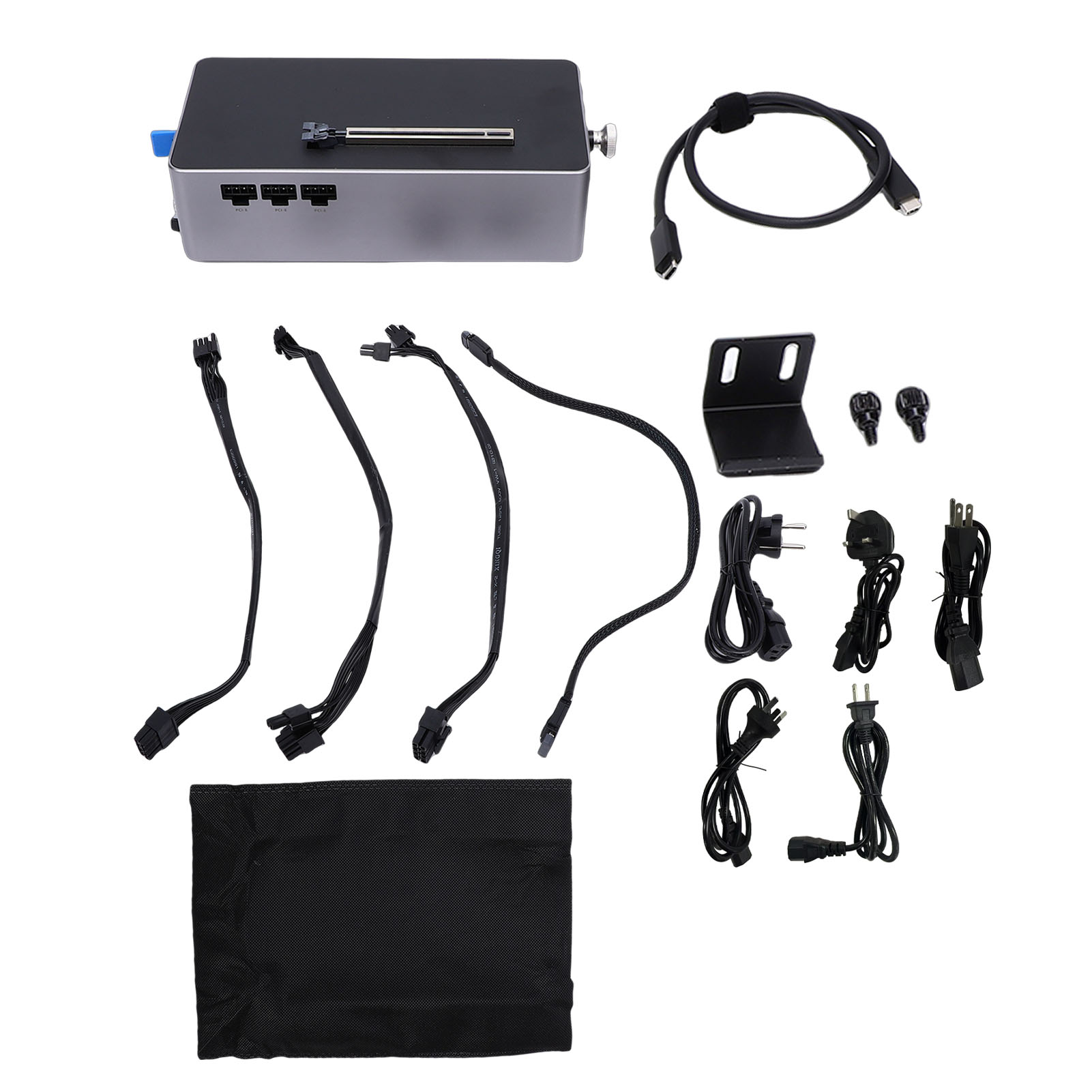 800W PSU PCIe 4.0 X4 External  - Oculink Egpu Dock Graphics Card ulasan dan harga